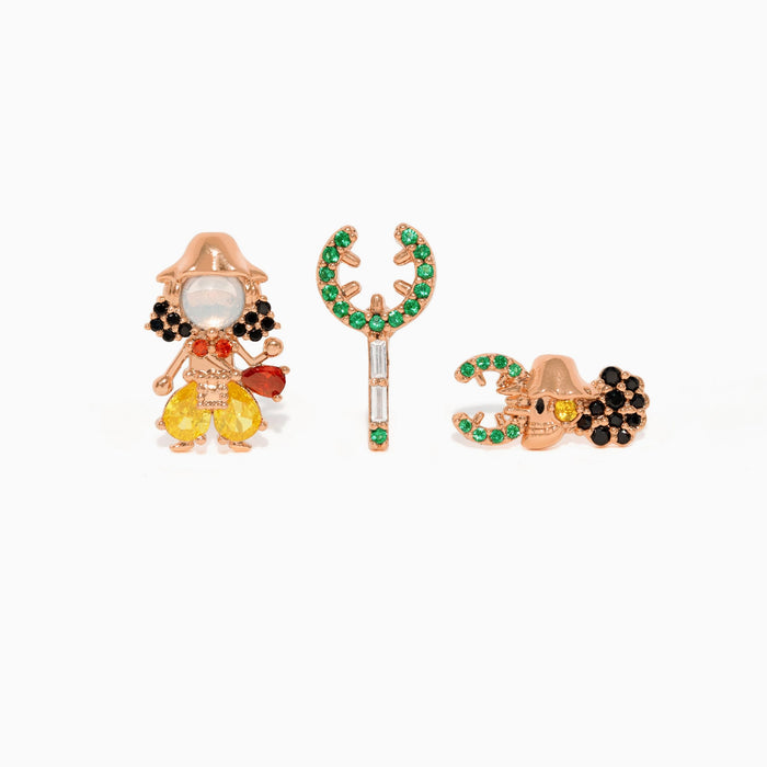 One Piece Usopp Earring Set
