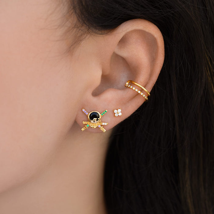 One Piece Zoro & Sanji Earring Set