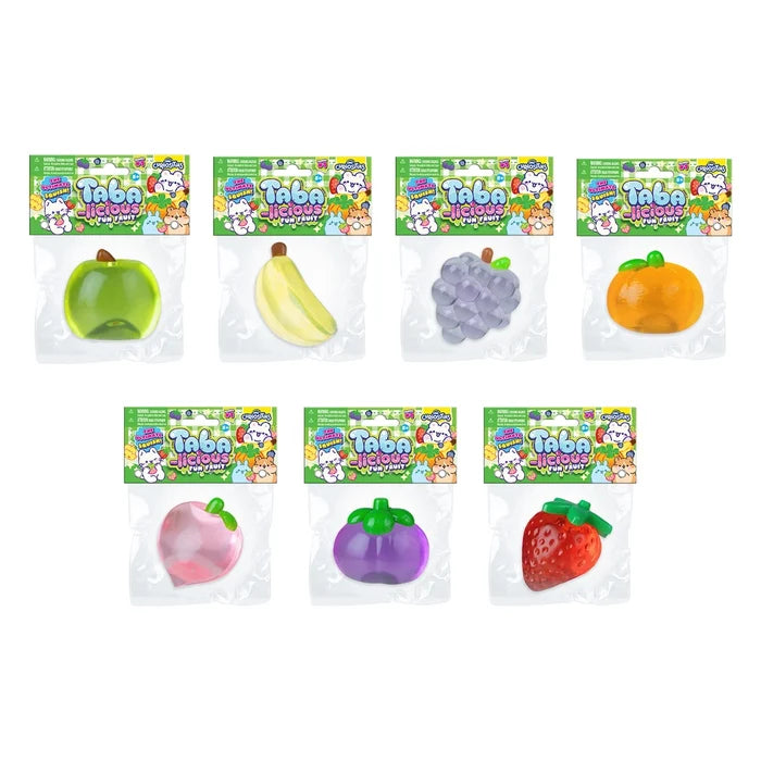 ORB Curiosities Taba-licious Fun Fruit Taba Squishy Sensory Toy - STYLES VARY