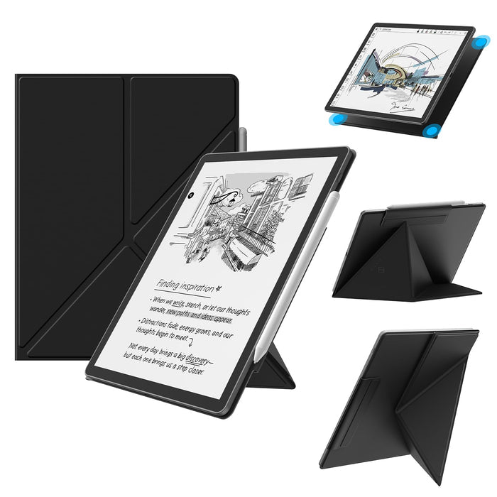 Origami Case for 11" Kindle Scribe 3rd Gen 2025, Detachable Magnetic Cover, Multi-Viewing Stand Angles | Fintie