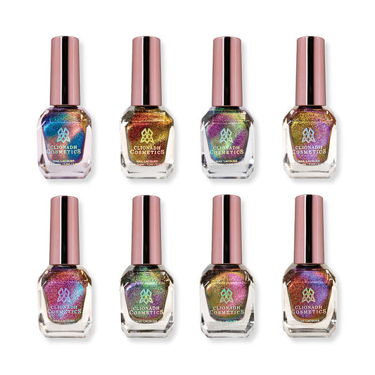 Original Slick-Adelic Bundle Nail Lacquer bottles on a white background.