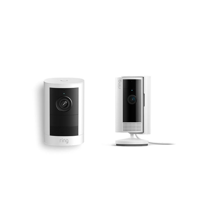 White:Outdoor Camera 2K + Indoor Cam (2nd Gen)