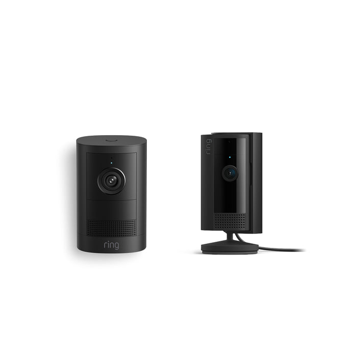 Black:Outdoor Camera 2K + Indoor Cam (2nd Gen)