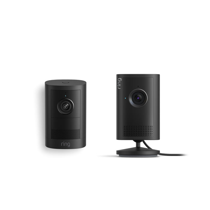 Black:Outdoor Camera 2K + Indoor Cam (2nd Gen)