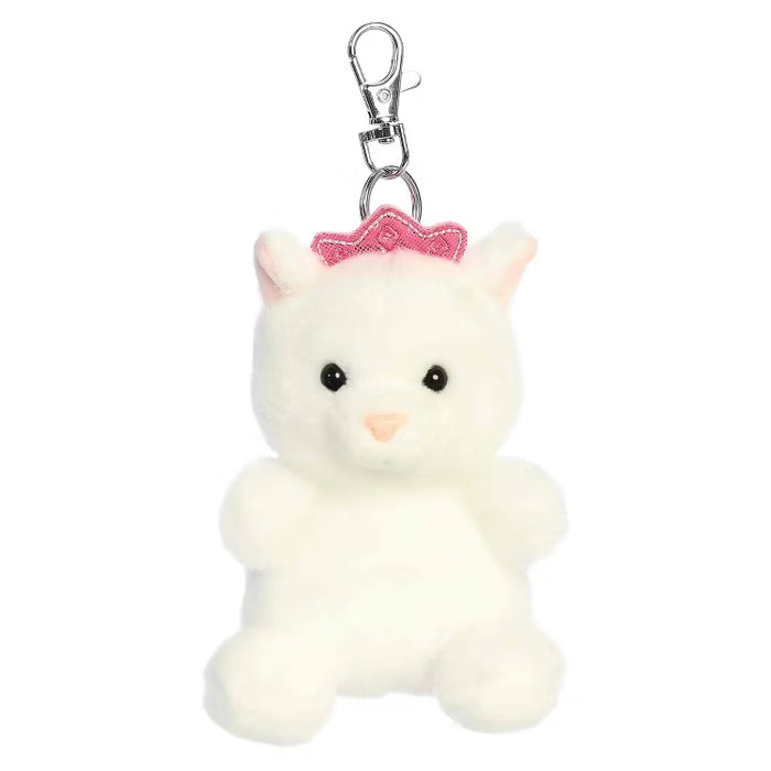 Palm Pals 4 Inch  Priscilla the Princess Kitty Plush Clip
