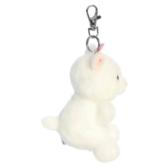 Palm Pals 4 Inch  Priscilla the Princess Kitty Plush Clip