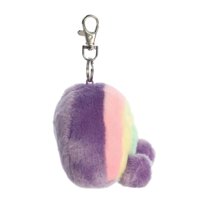 Palm Pals 4 Inch Vivi the Rainbow Plush Clip