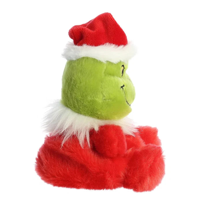 Palm Pals 5 Inch Dr. Suess Santa Grinch Plush Toy - Owl & Goose Gifts