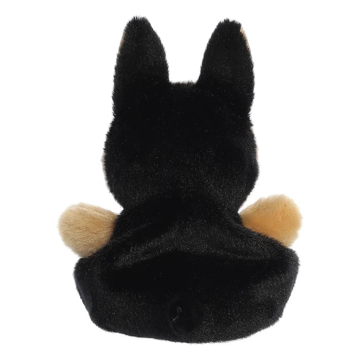 Palm Pals 5 Inch Hans the German Shepherd Plush Toy - Owl & Goose Gifts