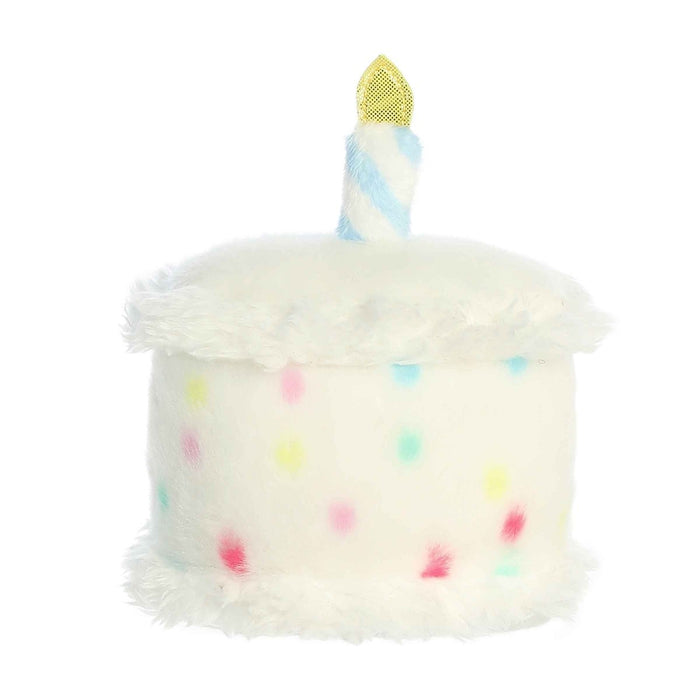 Palm Pals 5 Inch Happy the Birthday Cake Plush Toy - Owl & Goose Gifts