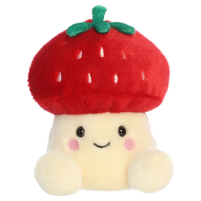 Palm Pals 5 Inch Lucy the Strawberry Mushroom Plush Toy
