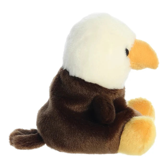 Palm Pals 5 Inch Murphy the Bald Eagle Plush Toy - Owl & Goose Gifts