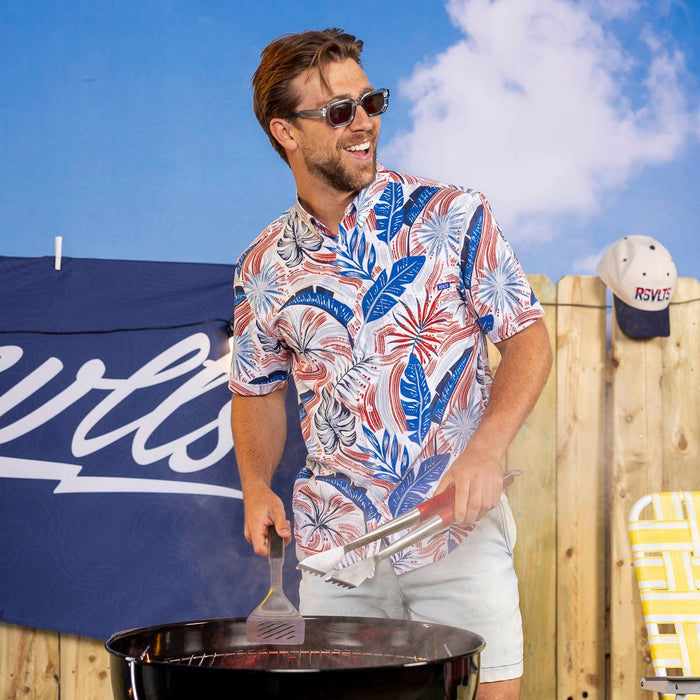 RSVLTS RSVLTS Short Sleeve Shirt Palms Bursting in Air – KUNUFLEX Short Sleeve Shirt Palms Bursting in Air – KUNUFLEX Short Sleeve Shirt