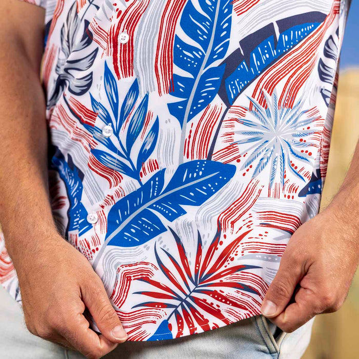 RSVLTS RSVLTS Short Sleeve Shirt Palms Bursting in Air – KUNUFLEX Short Sleeve Shirt Palms Bursting in Air – KUNUFLEX Short Sleeve Shirt