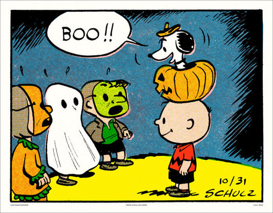 Peanuts Boo!! Poster