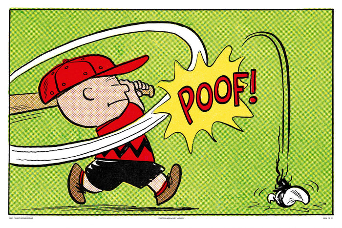 Peanuts Poof Poster