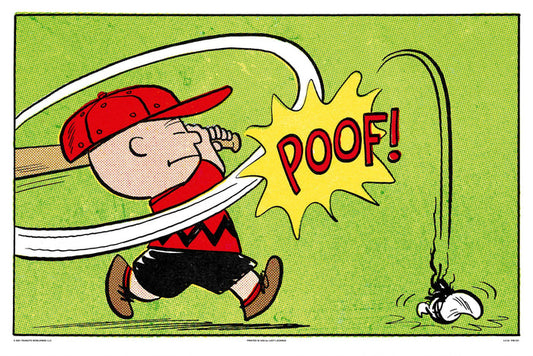 Peanuts Poof Poster