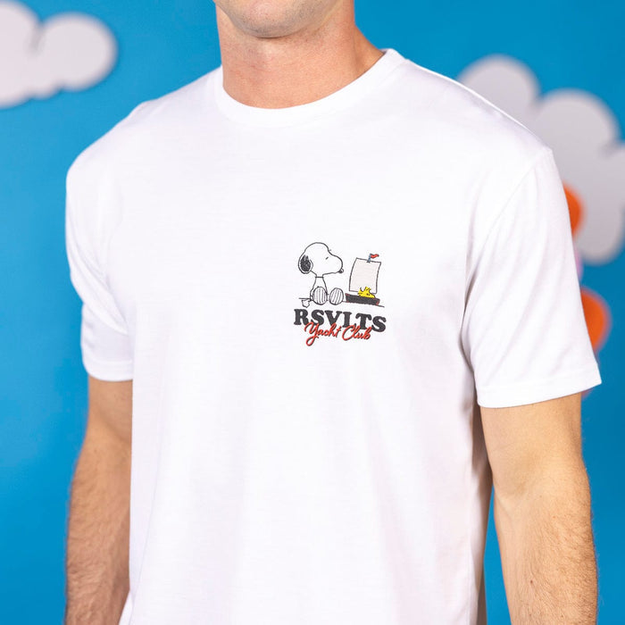 RSVLTS Peanuts Crewneck T-shirt Peanuts "Sailin' Away" – Crewneck Tee Peanuts "Sailin' Away" – Crewneck Tee