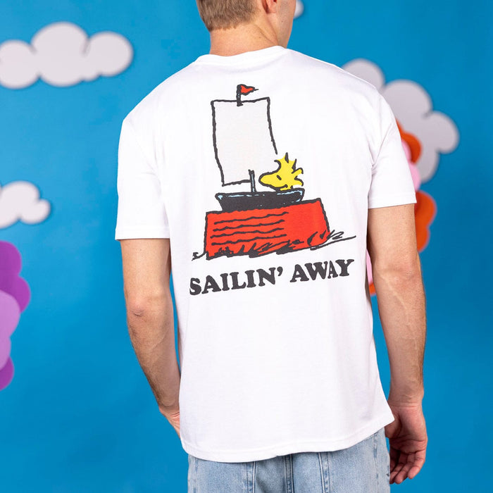 RSVLTS Peanuts Crewneck T-shirt Peanuts "Sailin' Away" – Crewneck Tee Peanuts "Sailin' Away" – Crewneck Tee