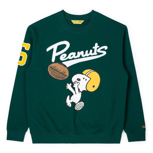 RSVLTS XS Peanuts Crew Sweatshirt Peanuts "Snoopy Scores!" – Crewneck Sweatshirt Peanuts "Snoopy Scores!" – Crewneck Sweatshirt