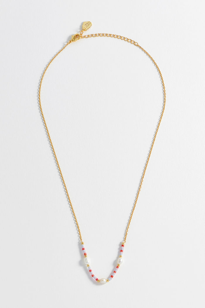 Pearl Miyuki Necklace