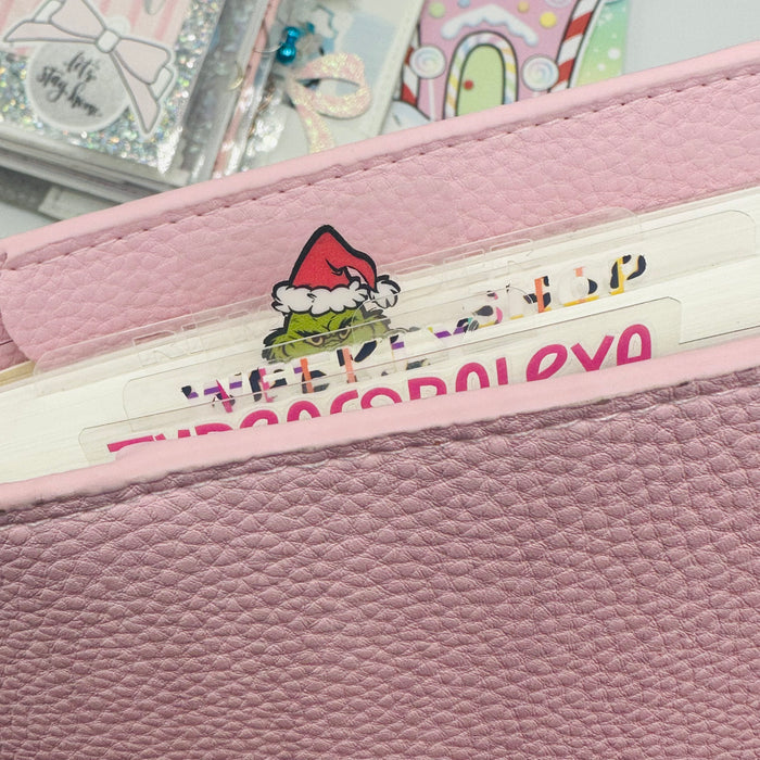 Peeking Grinch Mini Tab