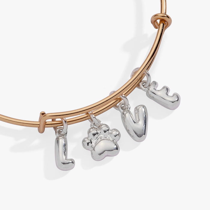 Pet Love Multi Charm Bangle