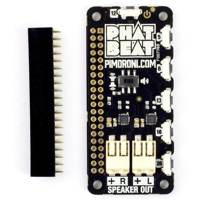 pHAT BEAT [Discontinued] by Pimoroni - The Pi Hut