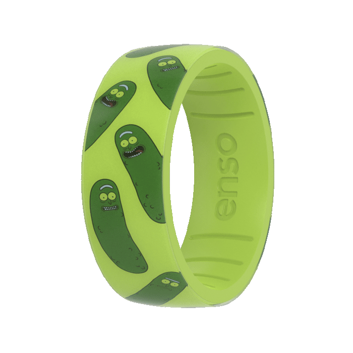 Rick and Morty Silicone Ring - Pickle Rick