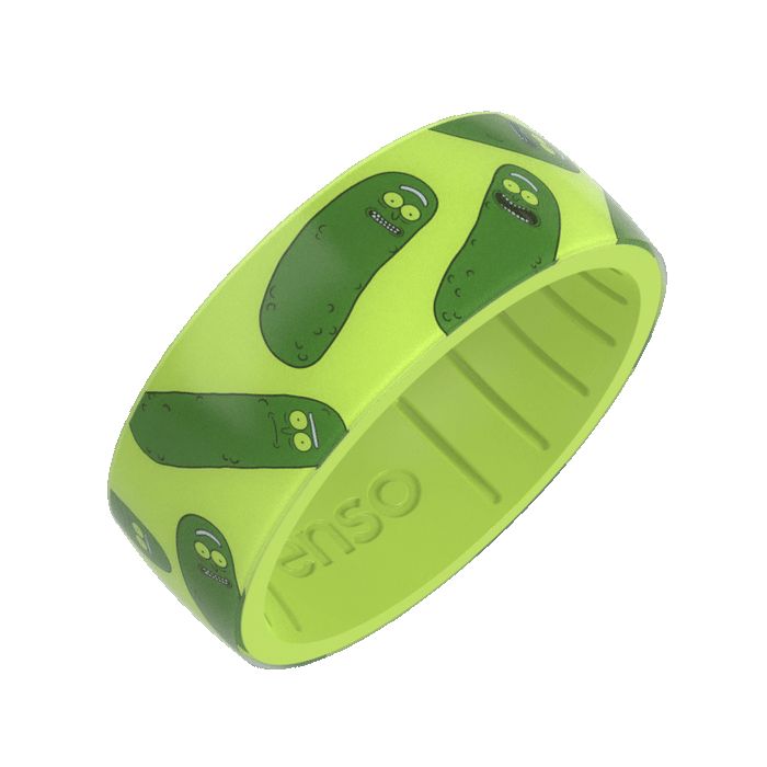 Rick and Morty Silicone Ring - Pickle Rick