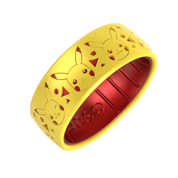 Pokemon Silicone Ring - Pikachu Expressions