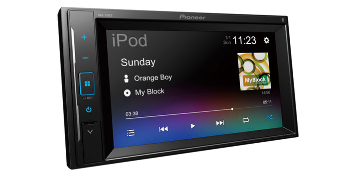 Pioneer Stereo Double Din 6.2"- Resistive Touchscreen, Amazon Alexa Built-in