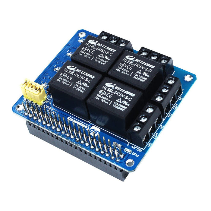 PiRelay V2 - Relay Board for Raspberry Pi by SBC - The Pi Hut