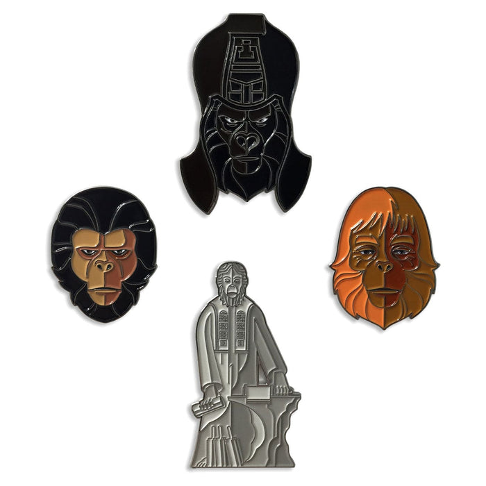 Planet of the Apes 4-Pin Set