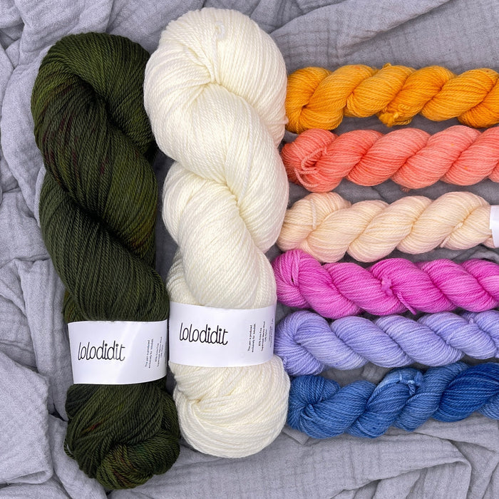 Plus Side Hat and Mittens by Paper Daisy Creations - KIT