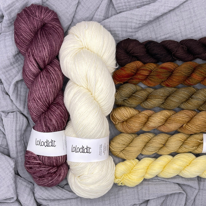 Plus Side Hat and Mittens by Paper Daisy Creations - KIT