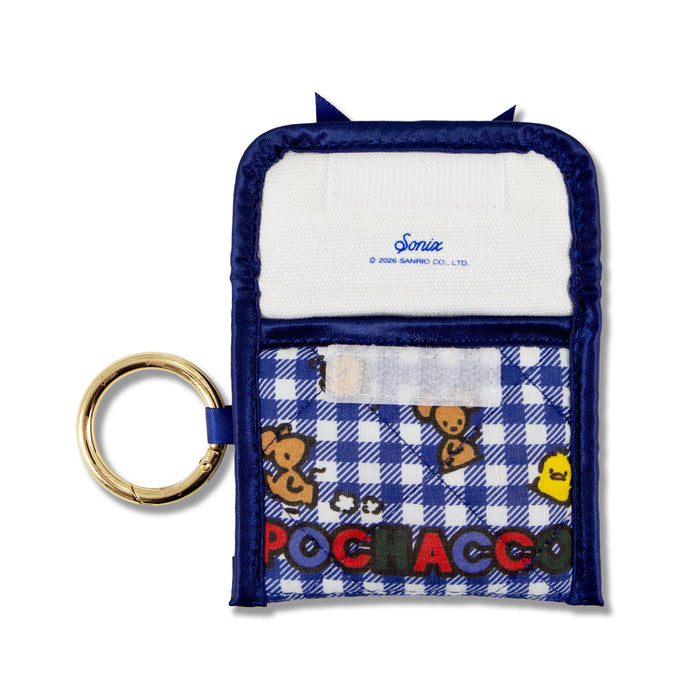Pochacco x Sonix Gingham Ear Bud Pouch Accessory BySonix Inc.