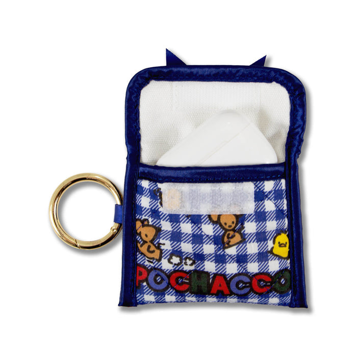 Pochacco x Sonix Gingham Ear Bud Pouch Accessory BySonix Inc.