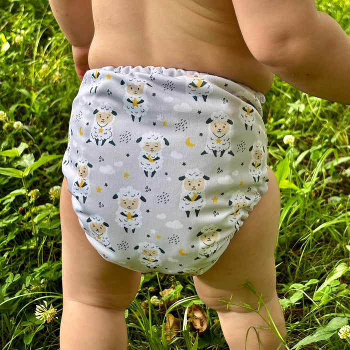 POCKET DIAPER 3.0 WITH INSERTS - 6 PACK(Happy Animals)