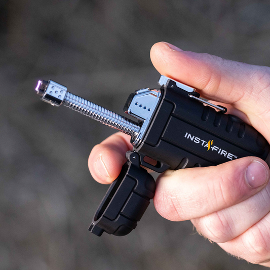 Pocket Plasma Lighter with Flashlight by InstaFire (100 lumens)