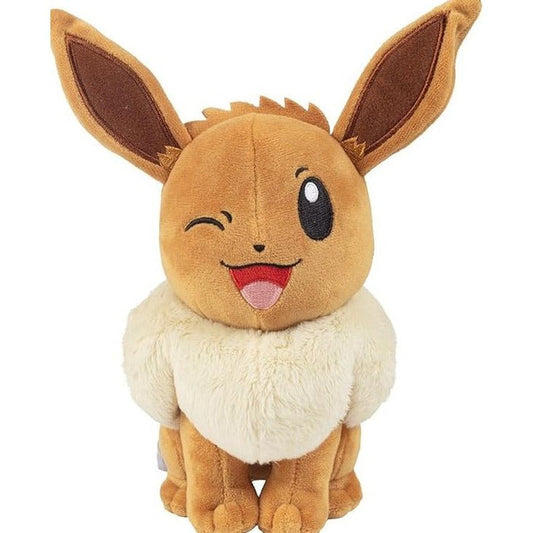 Pokemon 8 Inch Eevee Plush Toy - Owl & Goose Gifts