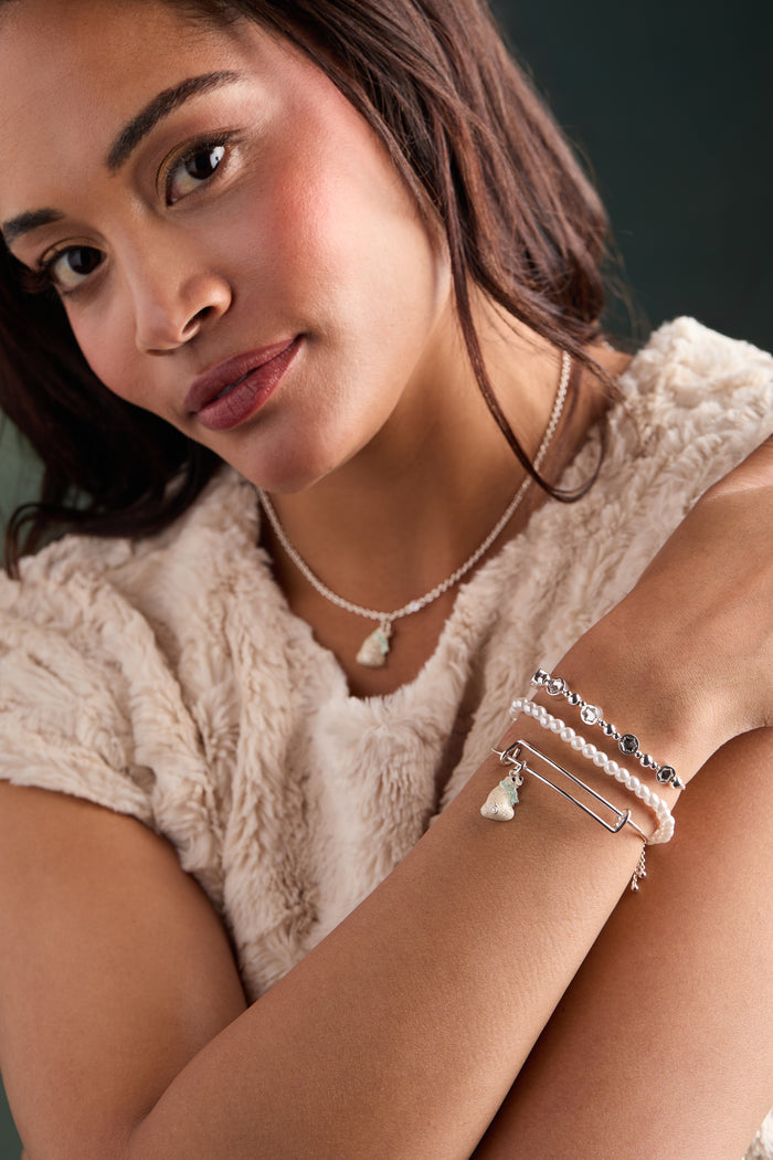 Polar Bear Charm Bangle
