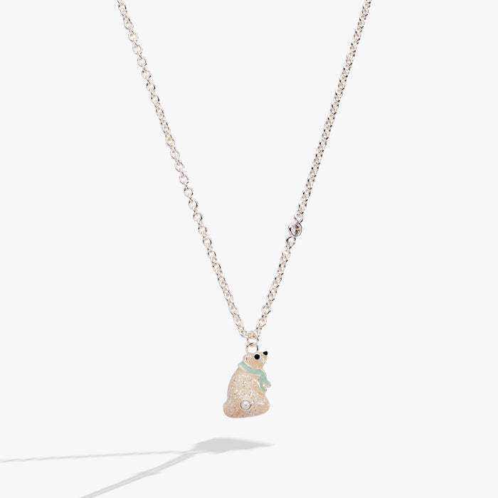 Polar Bear Pendant Necklace
