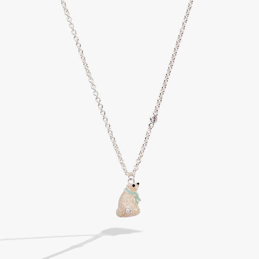 Polar Bear Pendant Necklace