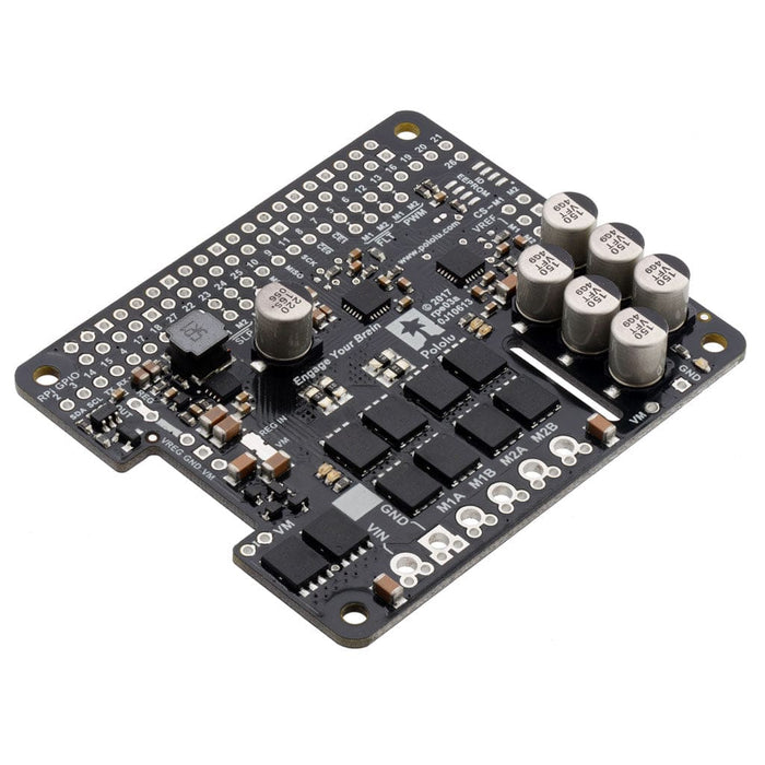 Pololu Dual G2 High-Power Motor Driver for Raspberry Pi by Pololu - The Pi Hut