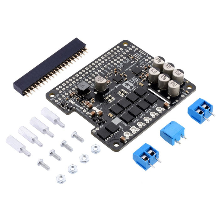 Pololu Dual G2 High-Power Motor Driver for Raspberry Pi by Pololu - The Pi Hut