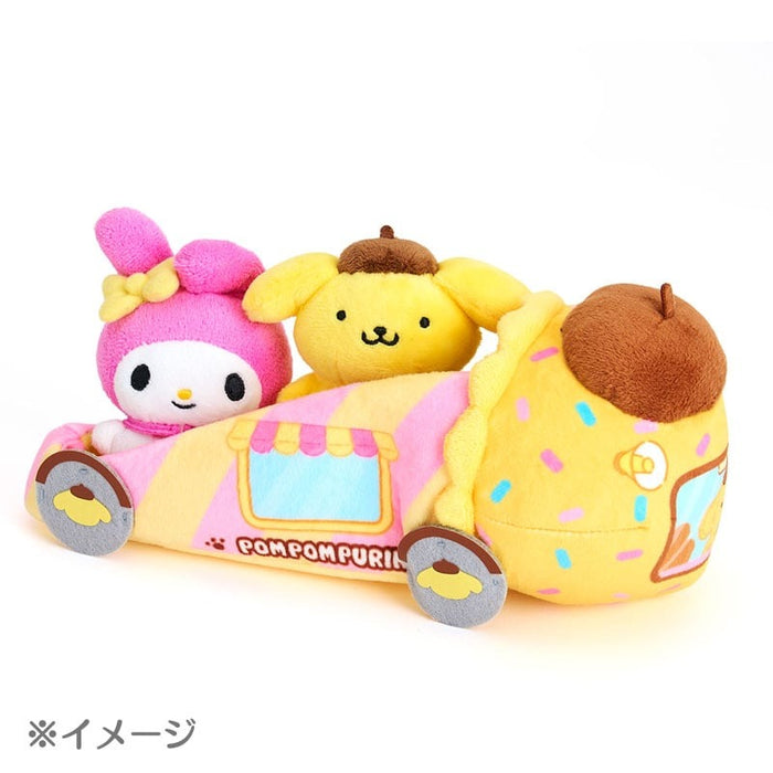 Pompompurin Soft Food Truck Playset (Hello Kitty and Friends Supercute Adventures Series) Toys&Games Japan Original