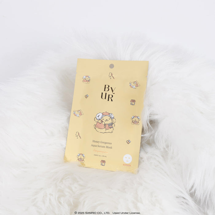 Pompompurin x ByUR Honey Gorgeous Aqua Serum Mask (Sanrio K-Spa Edition) Beauty ByUR US