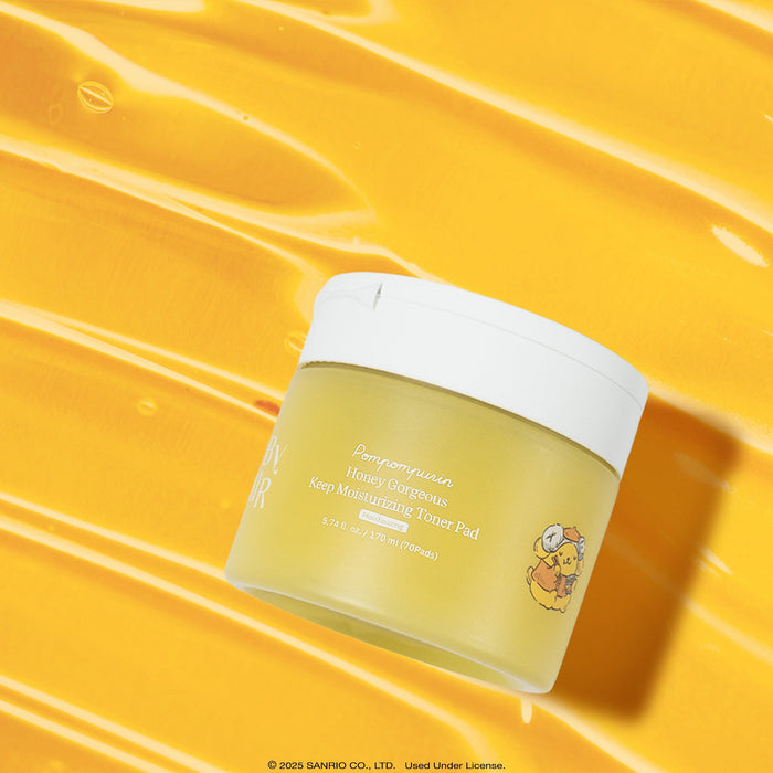 Pompompurin x ByUR Honey Gorgeous Keep Moisturizing Toner Pad (Sanrio K-Spa Edition) Beauty ByUR US