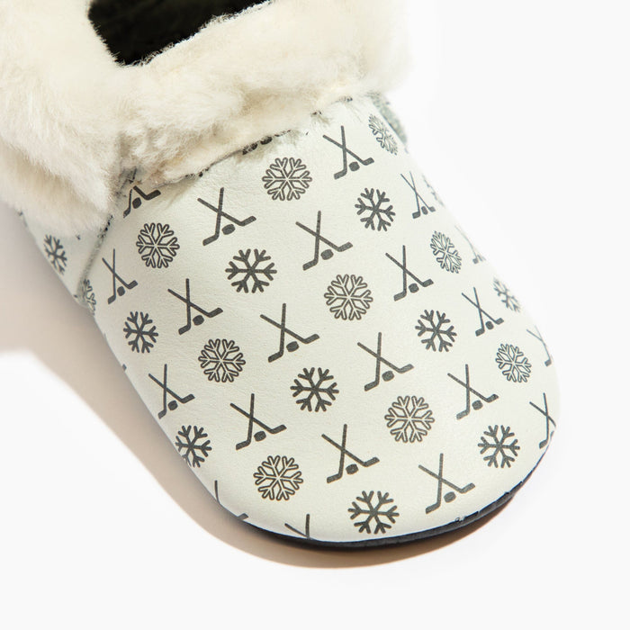 (Coming Soon) Power Play Shearling Baby Shoe Shearling Mocc Soft Sole